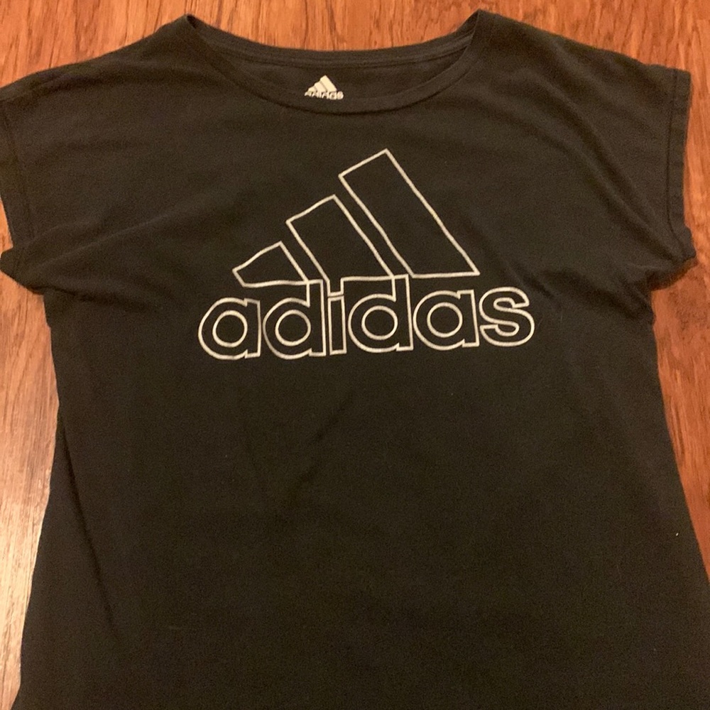 Black adidas shirt